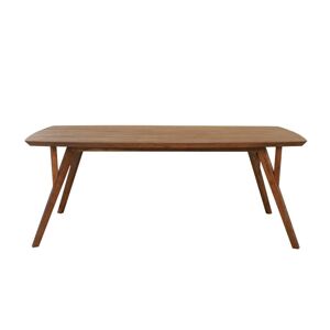 Akáciový jídelní stůl s dřevěnou deskou Quenza - 220*100*76 cm Light & Living