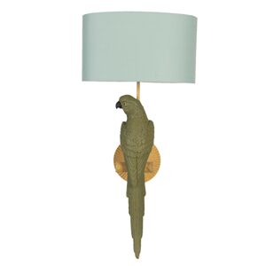 Barevná nástěnná lampa s papouškem Perroquet – Ø 23*44 cm E27 /max 1*60W