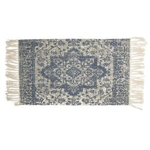 Bavlněný koberec s orientálním motivem a třásněmi - 70*120 cm