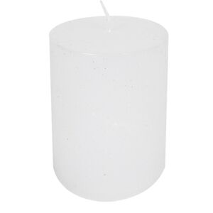 Bílá nevonná svíčka XXl válec  - Ø10*20cm