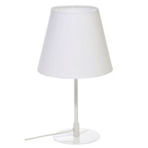 Bílá stolní lampa Oblique - Ø 23,5*40 cm