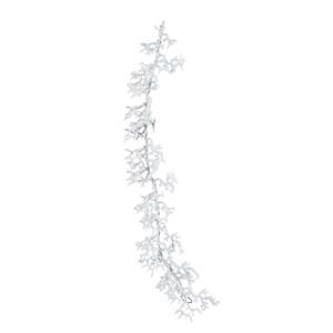 Bílá zasněžená dekorační větvička Snowy - 22*5*104cm J-Line by Jolipa