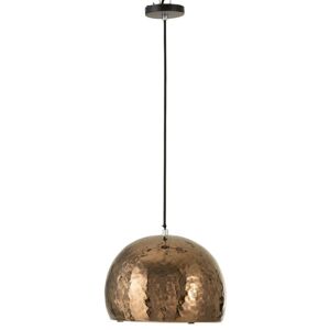 Bronzové keramické stropní světlo Globe bronze - Ø 30*132 cm