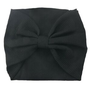 Černá dámská pleteninová čelenka Waness - 10*23 cm