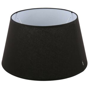 Černé stínidlo na lampu Eleganza black - Ø25*14cm / E27 Collectione