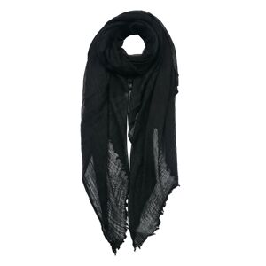 Černý šátek - 100*200 cm Clayre & Eef