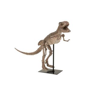Dekorace dinosaurus T-rex na kovové noze - 47,5*15*36 cm