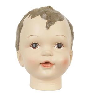 Dekorace hlava dítěte - 12*10*13 cm