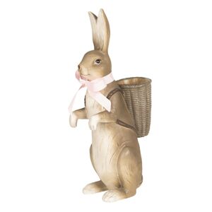 Dekorace králík s nůší - 17*11*36 cm