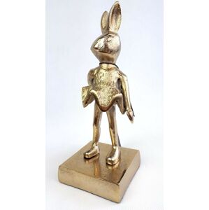 Dekorace králík Wanny bronzový  - 10*10*26cm