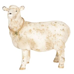 Dekorace ovce se zvonkem - 52*23*51 cm