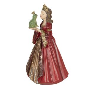 Dekorace princezna s žabákem - 8*7*13 cm
