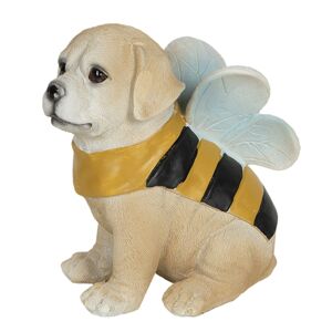 Dekorace psa ve včelím kostýmu - 12*9*13 cm