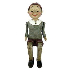 Dekorace sedící Pinocchio - 6*11*17 cm