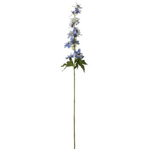 Dekorace umělá modrá květina Delphinium blue - 10*10*94 cm J-Line by Jolipa