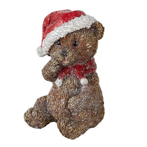 Dekorace vánoční medvídek - 9*8*12 cm Clayre & Eef