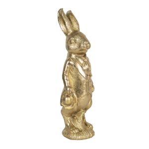 Dekorace zlatého králíka Métallique - 9*8*23 cm