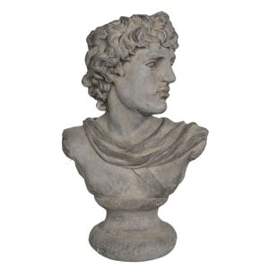 Dekorační busta muže v antickém stylu Gwenaelle - 50*32*78 cm