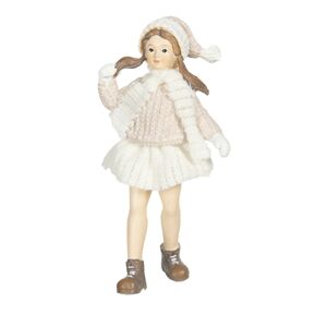 Dekorační figurka holčičky v sukni Bebe - 8*4*17 cm