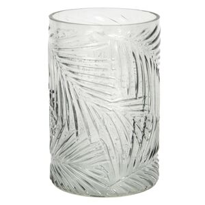 Dekorační skleněná váza Fiche – Ø 12*18 cm