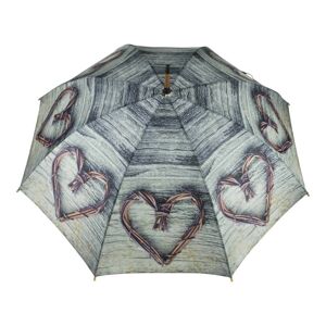 Deštník srdce z větviček Heart Twig - 105*105*88cm