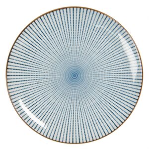 Dezertní talíř s modrým zdobením BlueLine - Ø  21 cm