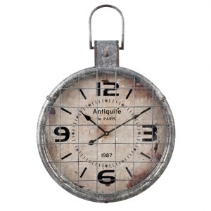 Drátěnné nástěnné hodiny Anliquite de Paris - 46*8*67 cm / 1*AA