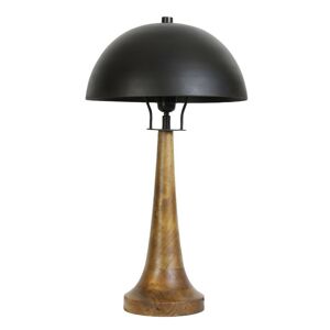 Dřevěná stolní lampa Jovany oil - Ø30*60cm / E27 Light & Living