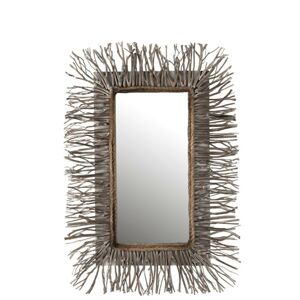 Dřevěné zrcadlo Branchy - 67*7*95 cm