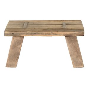 Dřevěný dekorační antik stolík na rostliny - 25*13*13 cm Clayre & Eef