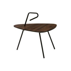 Dřevěný konferenční stolek ve tvaru trojúhelníku Melisande - 63*53*60 cm