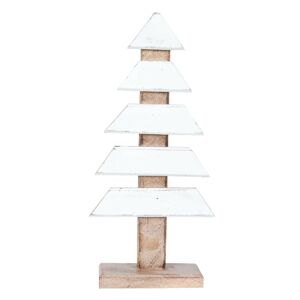 Dřevěný vánoční stromek - 17*4*32 cm