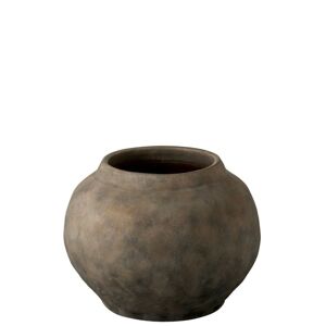 Hnědá terakotová váza Etnic - 59*47*59 cm