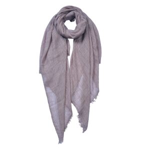 Hnědý šátek - 100*200 cm Clayre & Eef