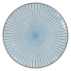 Keramický talíř s motivem ptáčka Moineau – Ø 20 cm Clayre & Eef