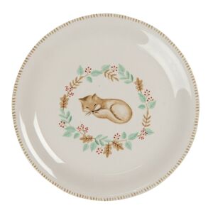 Keramický talíř s liškou Fox – Ø 20 cm