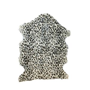 Koberec kozí kůže leopard hnědý (capra aegagrus hircus) - 60*90*2cm