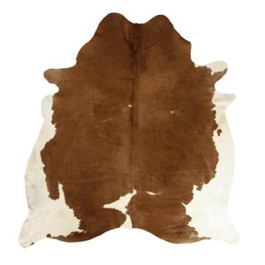 Koberec kravská kůže hnědá / bílá - 250*150*0,3cm