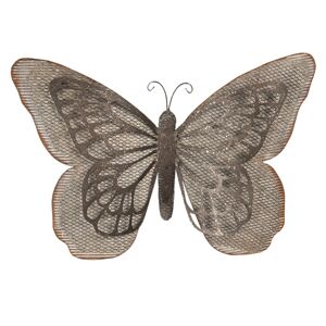 Kovová nástěnná dekorace Motýl - 55*8*35 cm