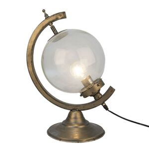 Kovová stolní lampa Bronze Gold - 36*25*49 cm E27/1