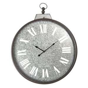 Kovové nástěné vintage hodiny Chef Le Normand - 60*4*76 cm / 1*AA
