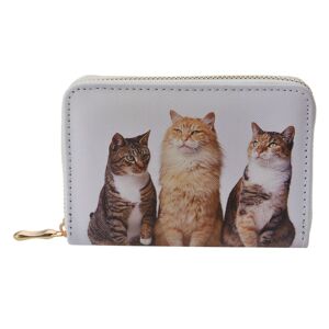 Menší peněženka s kočičkami - 9*14 cm