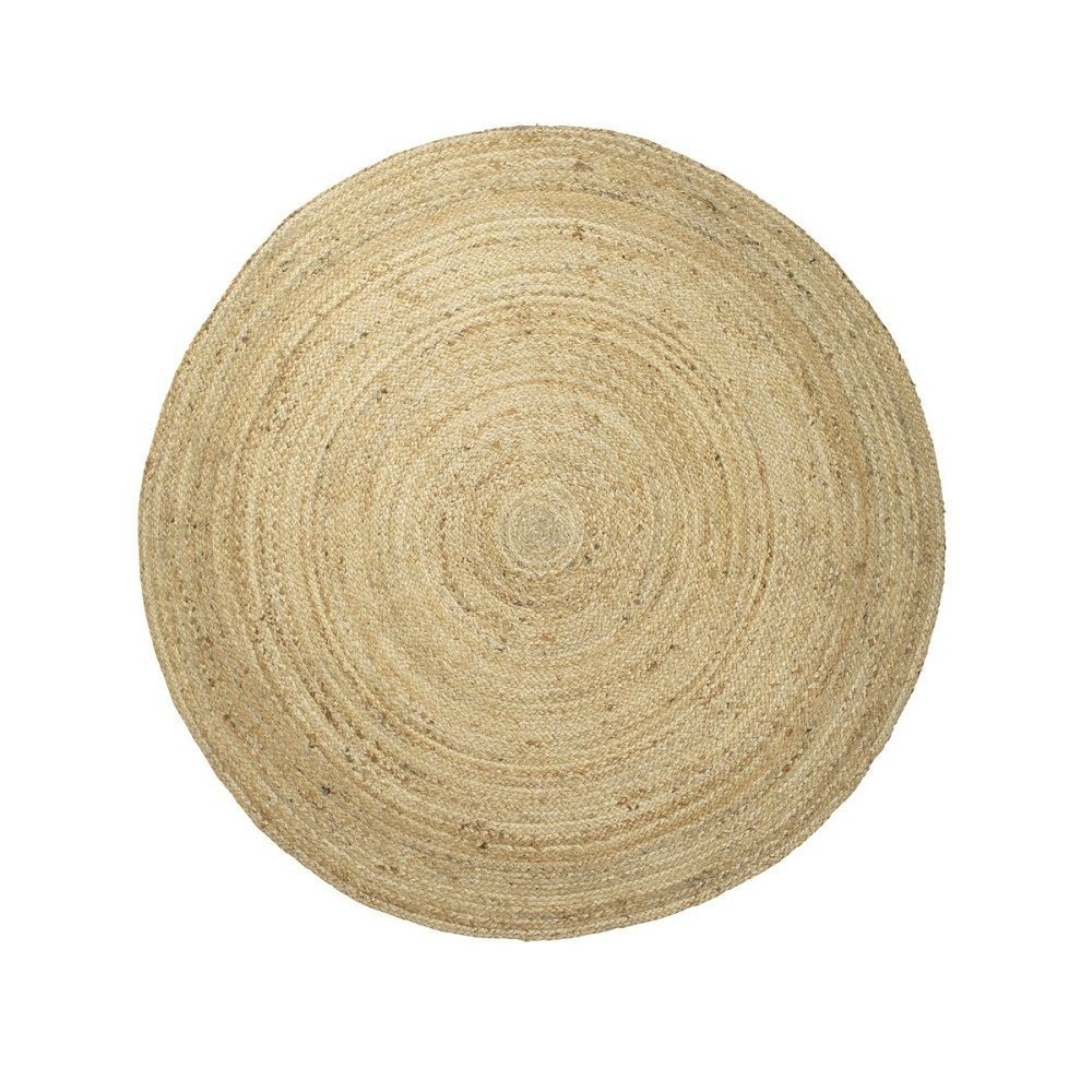 Příroní kulatý koberec z juty Bernard - Ø120*1cm