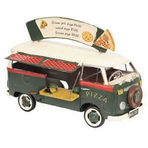 Licencovaný retro model pizza autobusu Volkswagen - 25*14*18 cm