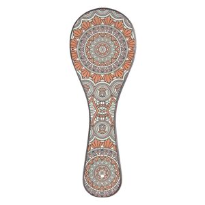 Malé servírovací keramické prkénko s ornamenty - 30*10 cm