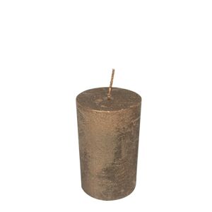 Měděná nevonná svíčka S válec - Ø 5*8cm