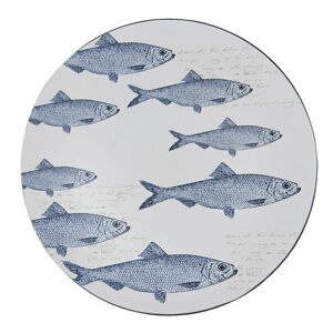 Melaninový talíř / podnos s rybami - Ø 40 cm
