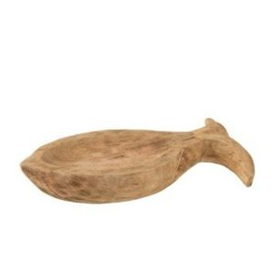 Mísa ve tvaru ryby z přírodního mangového dřeva - 48*23,5*9,5 cm