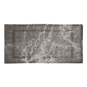 Mocca bavlněný koberec se vzorem Didier - 150*75 cm Chic Antique