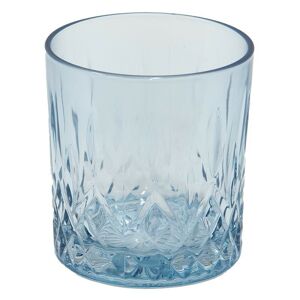 Modrá nápojová sklenička Water Blue - Ø 8*9 cm /  300 ml Clayre & Eef